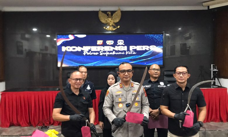 Polres Sukabumi Kota Ungkap Kasus Tawuran Berdarah, Dua Tersangka Diamankan