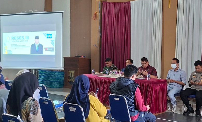 A Yamin Gelar Reses di Desa Karawang & Desa Parungseah Kec. Sukabumi, Tampung Aspirasi Penting Warga