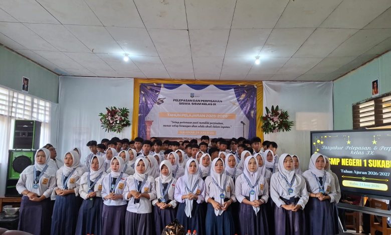 SMP Negeri 1 Sukabumi Melepas 68 Siswa-siswi "Jaga nama baik Almamater, Jaga Akhlak"