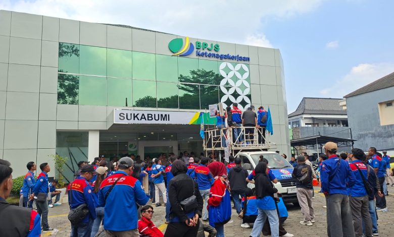 BPJS Ketenagakerjaan Sukabumi Terima Aspirasi SP TSK SPSI, Tegaskan Komitmen Tingkatkan Pelayanan
