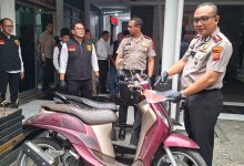 Pasangan Suami Istri Pembobol Motor di Gunung Puyuh Ditangkap, Polres Sukabumi Kota Amankan Barang Bukti