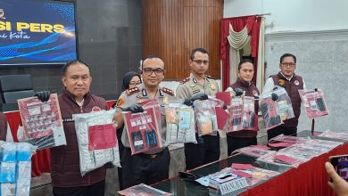 Polres Sukabumi Kota Ungkap 36 Kasus Narkoba, Amankan 43 Tersangka