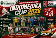 Semarak HUT RI ke-81, Indomedika Cup 2026 Jadi Ajang Silaturahmi dan Promosi Kesehatan