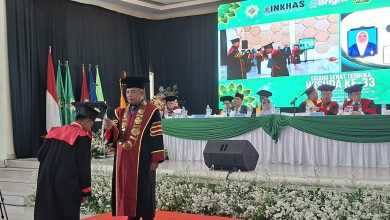 235 Wisudawan INKHAS Sukabumi Resmi Dilantik pada Wisuda ke-33 Tahun 2026
