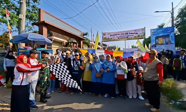 Semarak HJKS ke-156, Kecamatan Gunungguruh Gelar Jalan Santai dan Pelayanan Publik