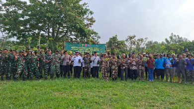 Sinergi TNI dan Para Petani Bagja Sutra, Kodim 0607 Kota Sukabumi Galakkan Gerakan Sejuta Pohon