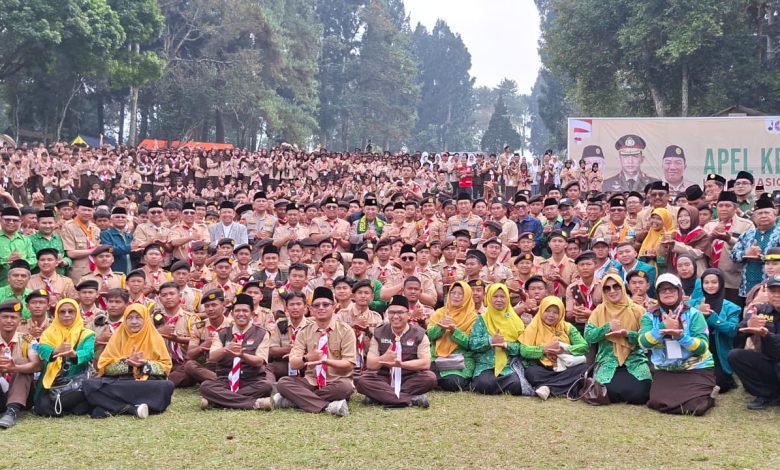 DPD PUI Kota Sukabumi Turut Sukseskan Kemah Nasional Pramuka PUI 2026