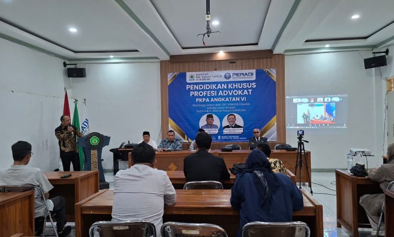 PKPA Angkatan VI DPC Peradi Cibadak Diikuti 36 Peserta, Dorong Lahirnya Advokat Profesional dan Berintegritas