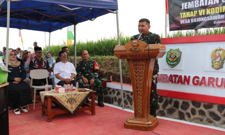 Dari Gotong Royong Jadi Jembatan, See KASEP Resmi Diresmikan Dandim 0607