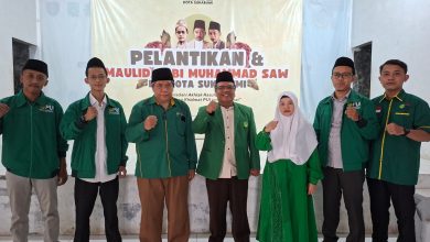 Pelantikan Tiga Banom PUI Kota Sukabumi, Kader Muda Didorong Jadi Motor Perubahan