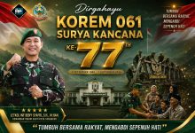 HUT ke-77 Korem 061/Suryakancana Jadi Momentum Perkuat Kemanunggalan TNI dan Rakyat