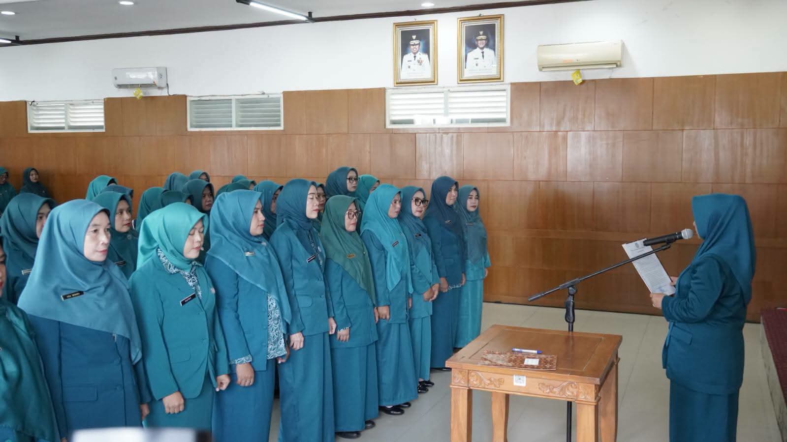 27 Ketua TP PKK Kecamatan Resmi Dilantik, Rina Rosmaniar Dorong Inovasi