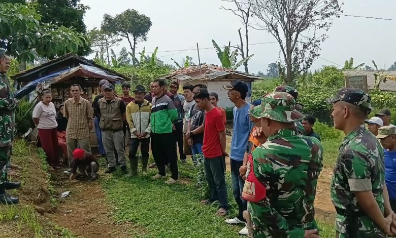 Pembangunan Fasilitas Pendukung Yon TP 345/Maung Sancang di Sukamekar Mulai Disosialisasikan