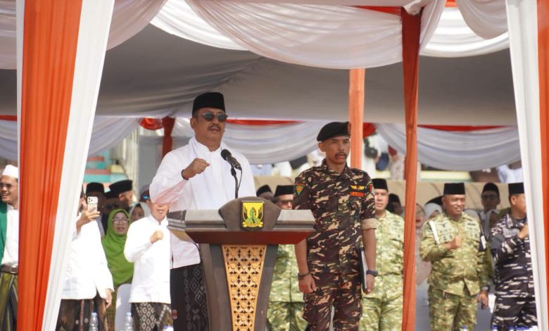 Peringatan Hari Santri 2026 di Cisaat, Bupati Asep Japar Tekankan Peran Santri Menuju Indonesia Emas