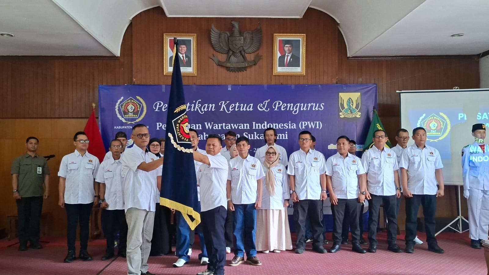 Usung Visi “Maju, Sejahtera, dan Bersinergi”, Pengurus Baru PWI Kabupaten