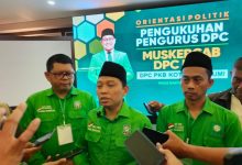 Pelantikan DPC PKB Kota Sukabumi, Zainul Munasichin Patok Target 6 Kursi di Pemilu 2029