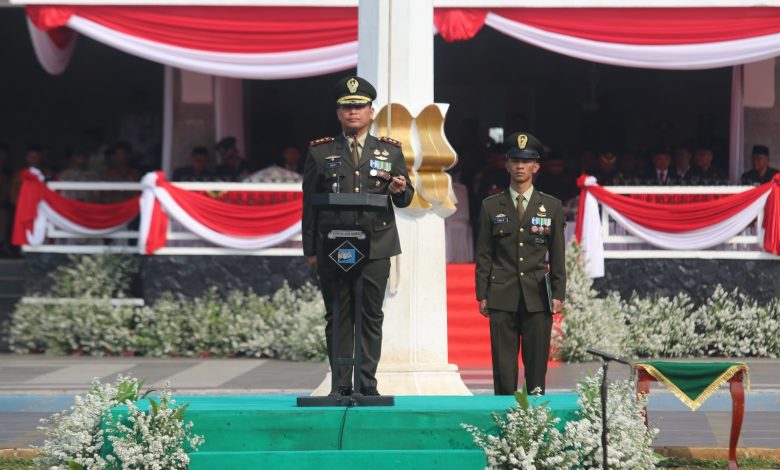 Dandim 0607 Pimpin HUT Ke - 81 TNI, Sinergitas TNI-Polri dan Rakyat jadi Kekutan Utama