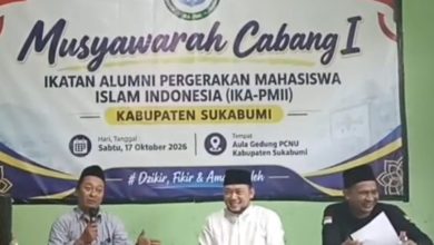 PC IKA PMII Kab. Sukabumi Gelar Muscab l di Gedung PCNU