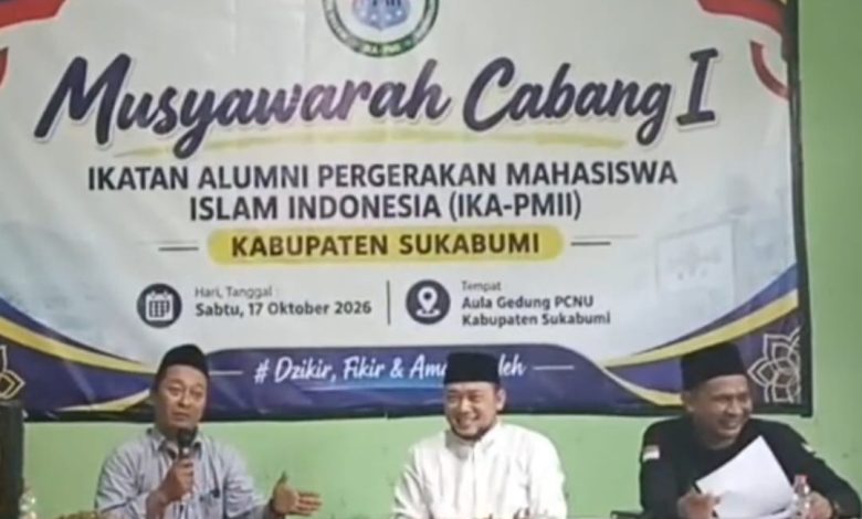 PC IKA PMII Kab. Sukabumi Gelar Muscab l di Gedung PCNU