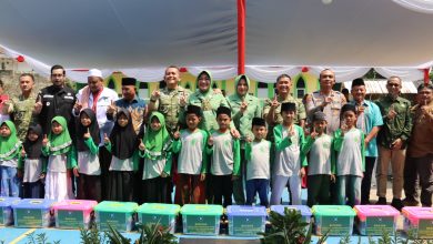 Wujudkan “TNI Kuat Bersama Rakyat”, Kodim 0607 Renovasi Panti Asuhan dan Fasilitasi Akta Kelahiran 100 Anak Yatim